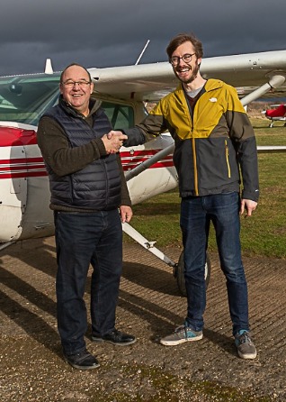 Mike Hoft Enstone Flying Club instructor